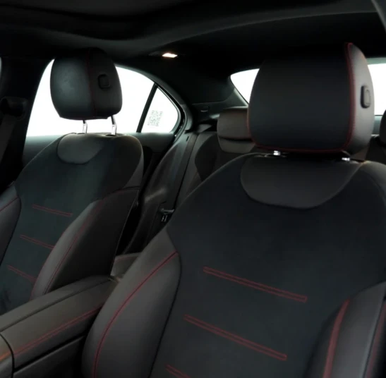 Mercedes Benz A200 2024 BLACK RENTAL IN DUBAI - undefined